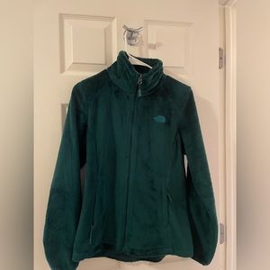 Fuzzy The North Face Full Zip Jacket